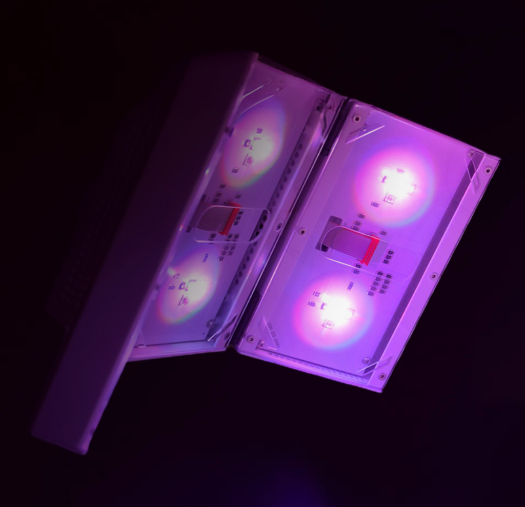 ATP38 photobiomodulation device emitting therapeutic light